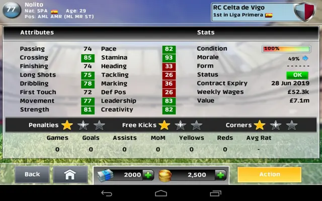 Champ Man 16 android App screenshot 0