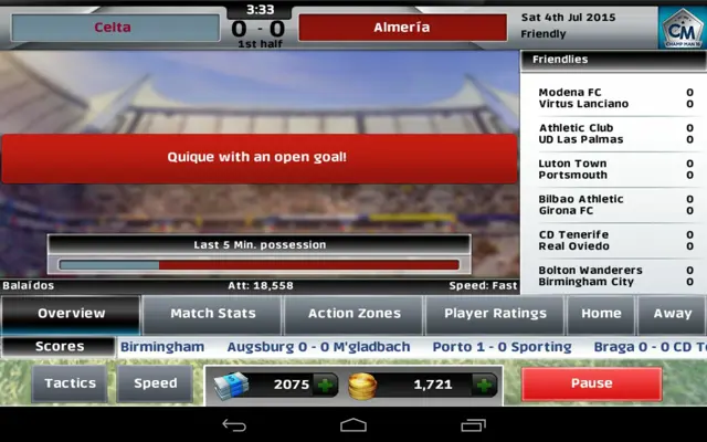 Champ Man 16 android App screenshot 2