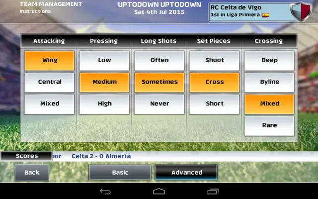 Champ Man 16 android App screenshot 4